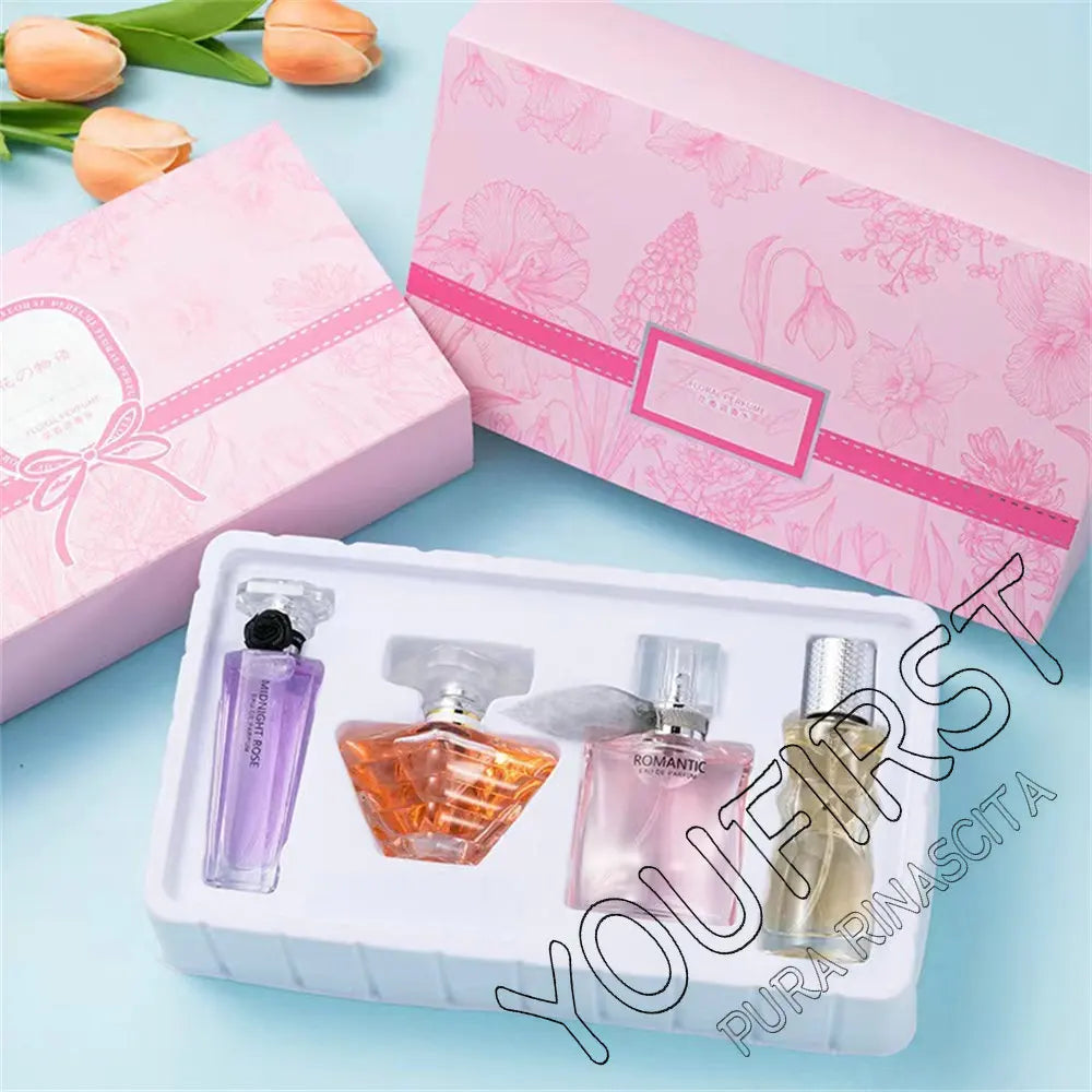 Brand 105ml Perfume Women Luxury Gift Box 4pcs Set Eau De Parfum Lasting Fragrance Perfumes Mujer Originales Floral Scent Spray