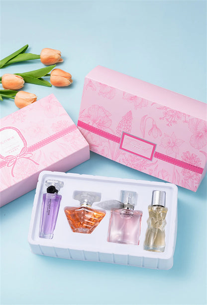 Brand 105ml Perfume Women Luxury Gift Box 4pcs Set Eau De Parfum Lasting Fragrance Perfumes Mujer Originales Floral Scent Spray