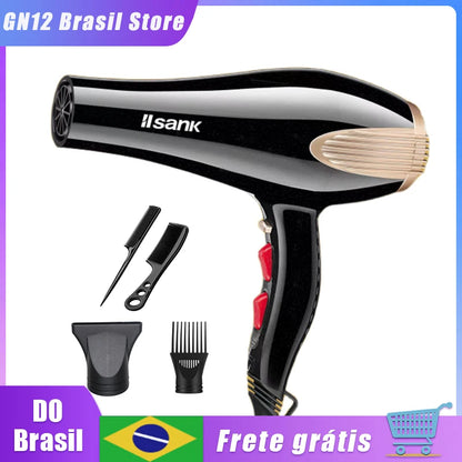 4 In 1 Professional Ionic Hair Dryer Turbo 6000W