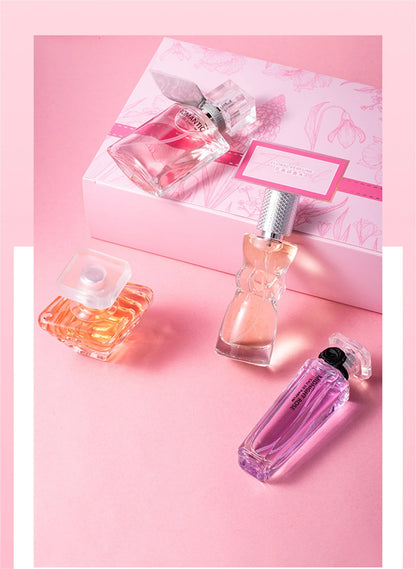 Brand 105ml Perfume Women Luxury Gift Box 4pcs Set Eau De Parfum Lasting Fragrance Perfumes Mujer Originales Floral Scent Spray