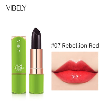 VIBELY New 7 Color Color Mood Changing Lip Balm Natural Aloe Vera Lipstick Long Lasting Moisturizing Makeup Cosmetics for Women