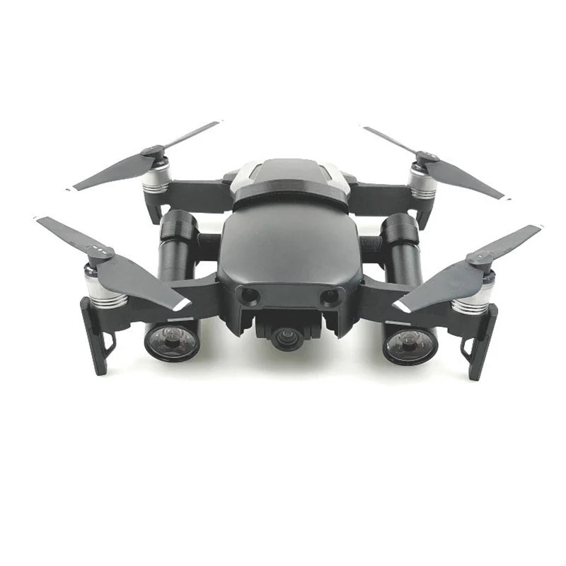 مصباح LED ليلي، مصباح يدوي للطيران الجوي، حامل حامل ممتد للكاميرا، متصل ببطاريات AA لطائرة DJI Mavic Air بدون طيار