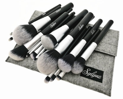 Sylyne Makeup Brush Set 18 Pieces Professional Make Up Brushes Kit