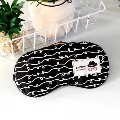 Personality Goggles Summer Sleep Shading Breathable Men And Women Cute Cartoon Sleeping Ice Bag Cold Hot Cotton Goggles Sale