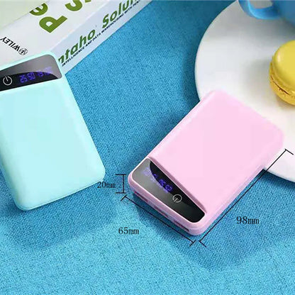 Micro 3 USB 10000mAh Power Bank Case Shell 3*18650 DIY Portable Battery Holder Led Display Powerbank Case Box for Phone Charing