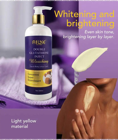 AILKE Super Bleaching And Dark Spot Remove Body Lotion Suitable For Face And Body Women Whitening Moisturizing Skin Care Cream