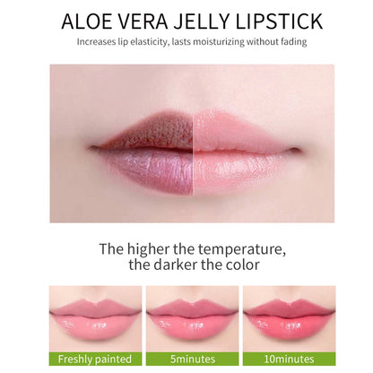 VIBELY New 7 Color Color Mood Changing Lip Balm Natural Aloe Vera Lipstick Long Lasting Moisturizing Makeup Cosmetics for Women