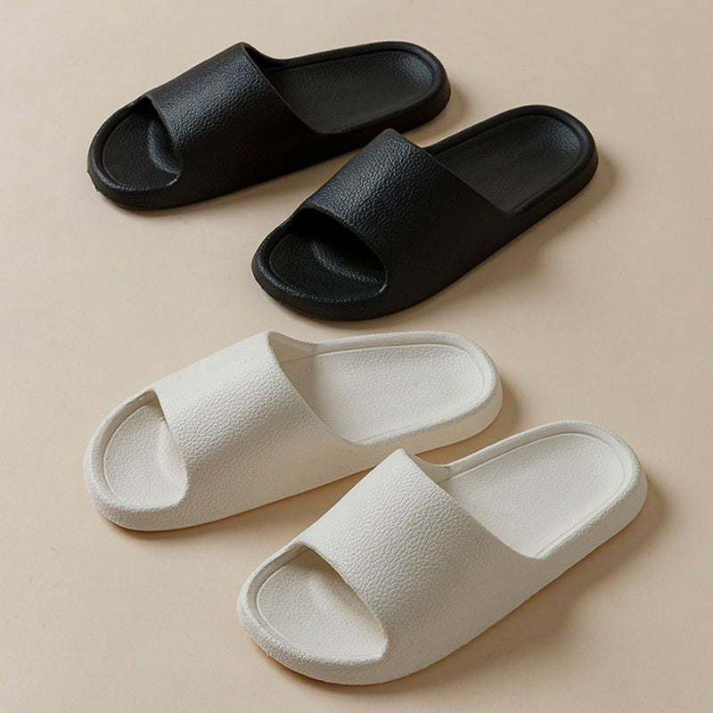 Summer Slippers Women Men Shoes Soft Indoor Home Flat Sandals Fashion Flip Flops Beach Shoes Man Couple Non-Slip Bathroom Slides