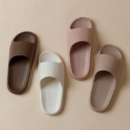 Summer Slippers Women Men Shoes Soft Indoor Home Flat Sandals Fashion Flip Flops Beach Shoes Man Couple Non-Slip Bathroom Slides