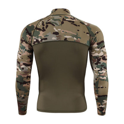 ESDY Outdoor Sports Camouflage Long Sleeve T-shirt Quick Drying Summer Cycling Clothing Frog Clothing A661