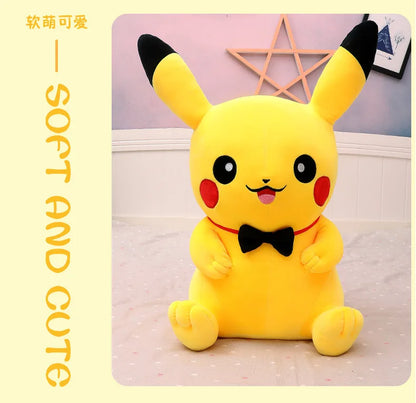 100cm Big Size Pokemon Large  Pikachu   Plush Toy Kawaii Stuffed Animal Soft Cartoon Doll Plushies Christmas Girls Gift