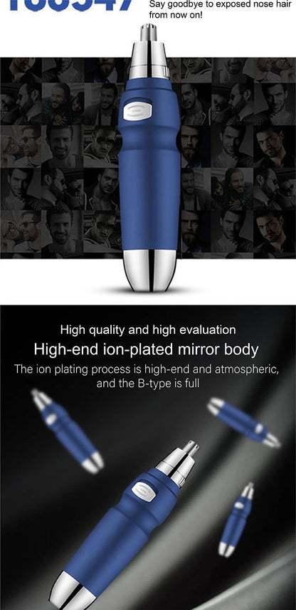 Portable Electric Ear Nose Trimmer Nose Hair Trimmer for Men Women Hair Removal Shaving Razor Eyebrow Trimmer Beard Shaver