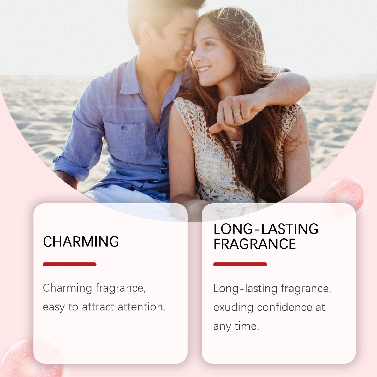 Charming Perfume Series Portable Niche Stay Mild Dating Behind the Ears Neck Ambiance Eau de Toilette Fresh Perfume