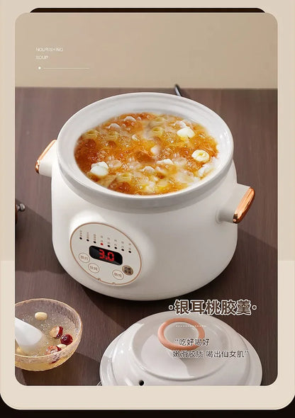 Electric stew pot household automatic new purple sand soup pot health electric casserole auxiliary cooking porridge pot