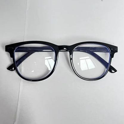 2023 Men Women Finished Myopia Glasses Vintage Oval Frame Blue Light Blocking Eyeglasses Nearsighted Glasses Minus 0 To -6.0