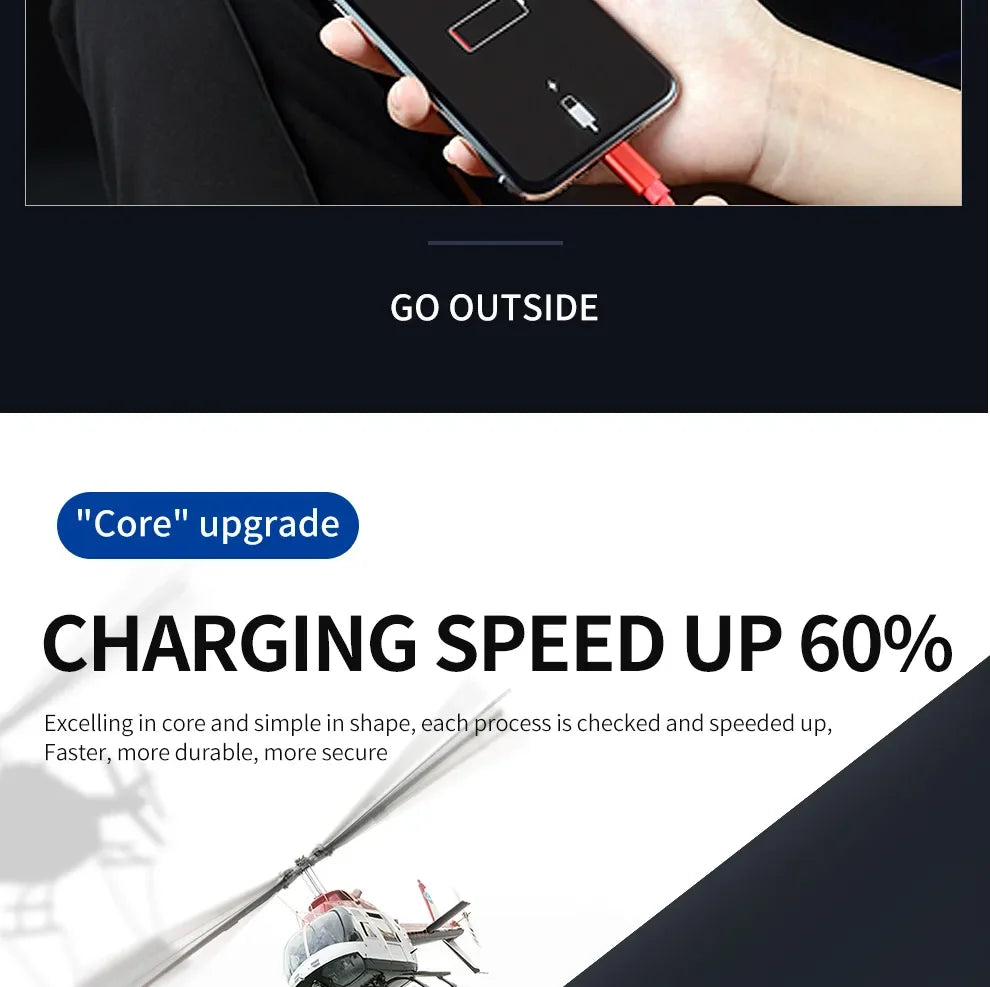 USB Micro Cable 3A 90 Degree Elbow Data Cable Charger Cord for Samsung Xiaomi Mobile Phone Accessories Fast Charging Usb Cable