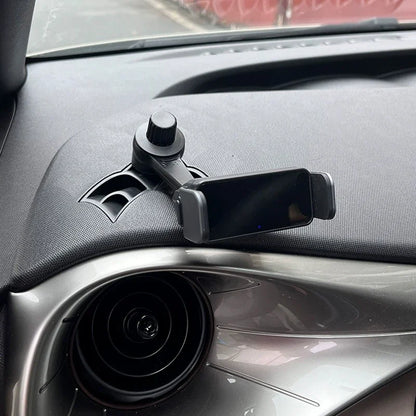 Car Phone Holder For Byd Dolphin 2023 2024 Car Styling Bracket Automatic Clamping Rotatable Support Mobile Accessories