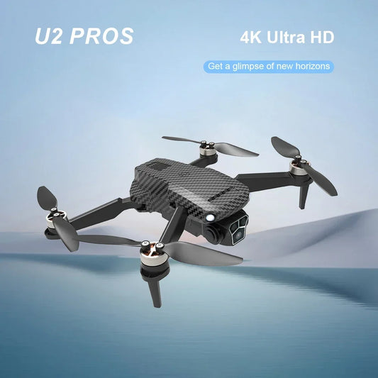 U2pros brushless motor Mini Drone professionnel 4K Uitra HD Camera optical flow With Obstacle Avoidance Lost Of Power Dron Toys