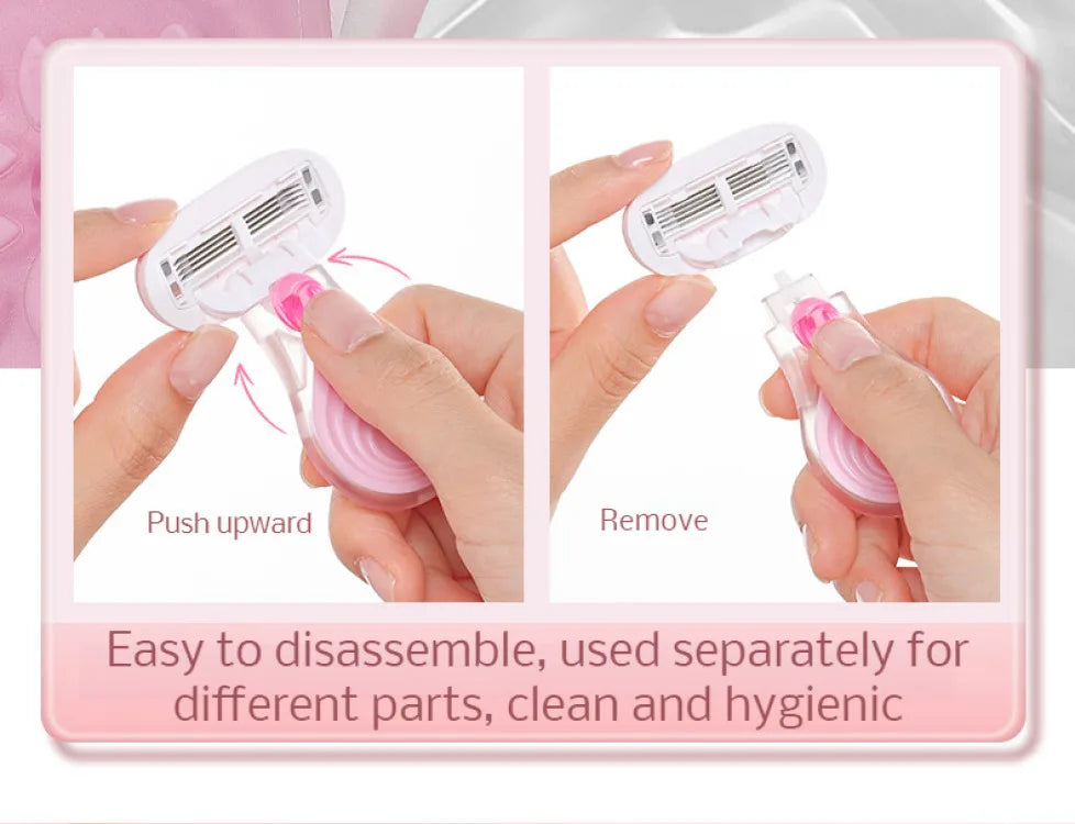 Epilator shaver ladies manual armpit hair razor private leg hair remover shaver