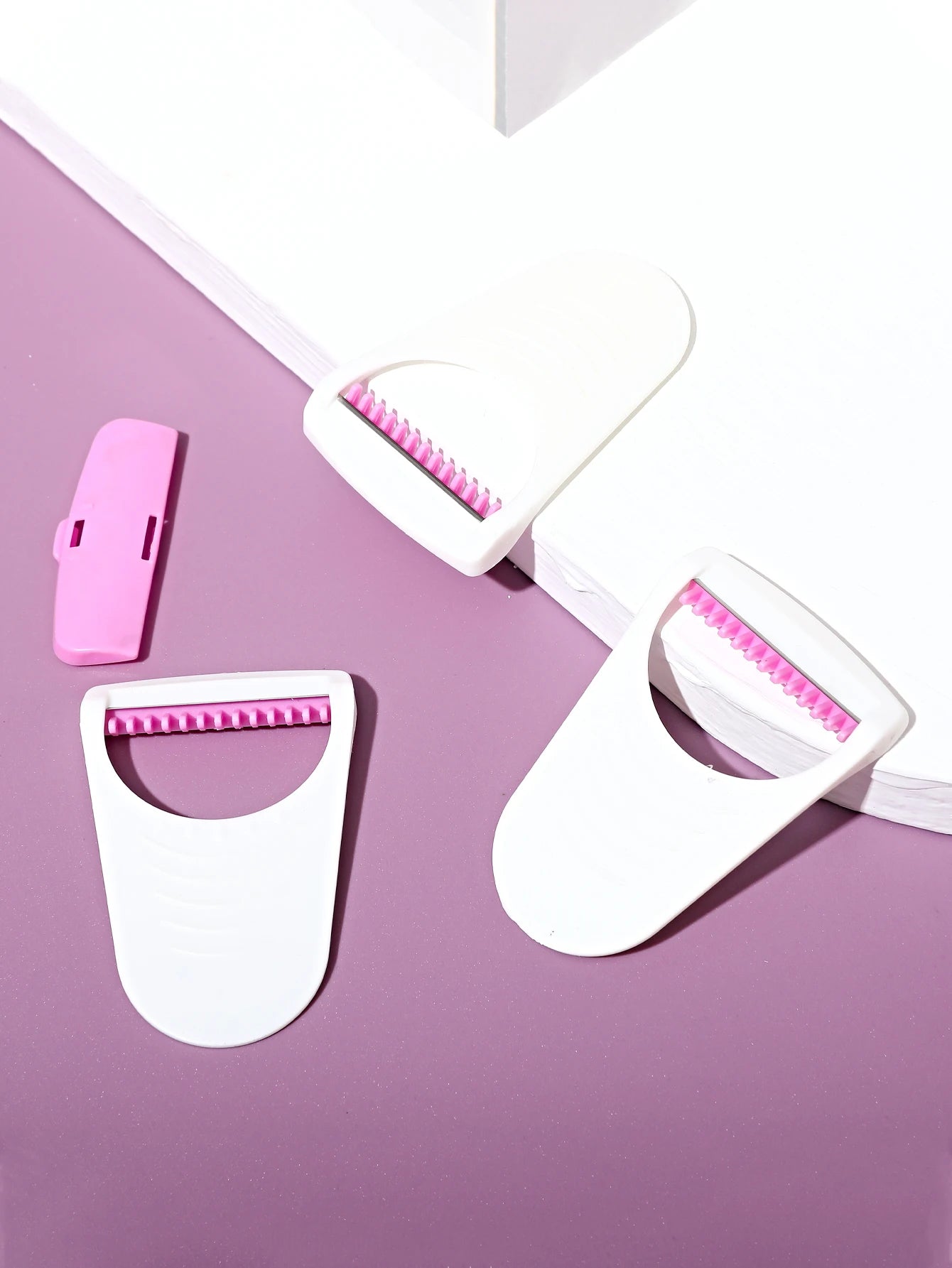 ALSHABAB 6PCS Set Disposable Razor for Women Shaving 1 Blade Stainless Body Bikini Hair Removel Tool Pink Color Manual Shaver