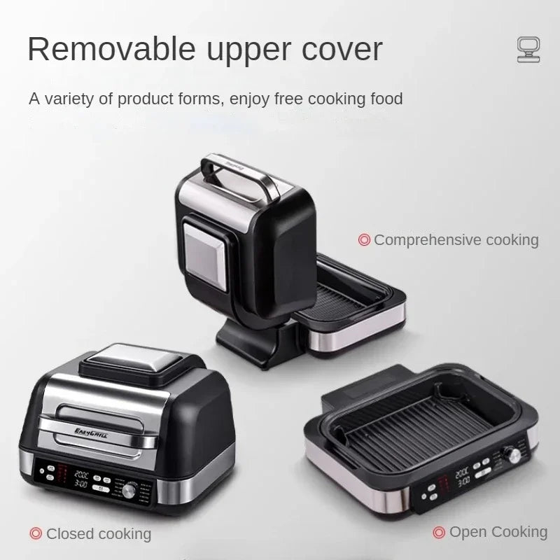 Steak Grill Machine Automatic High Temperature Oven Multi-functional Cooking Pot Kitchen Appliances Электрогриль شوايات كهربائية