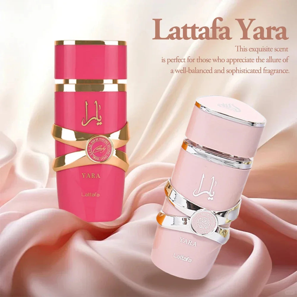 Lattafa Yara for Women Eau de Parfum Spray, 3.40 Ounce / 100 ml