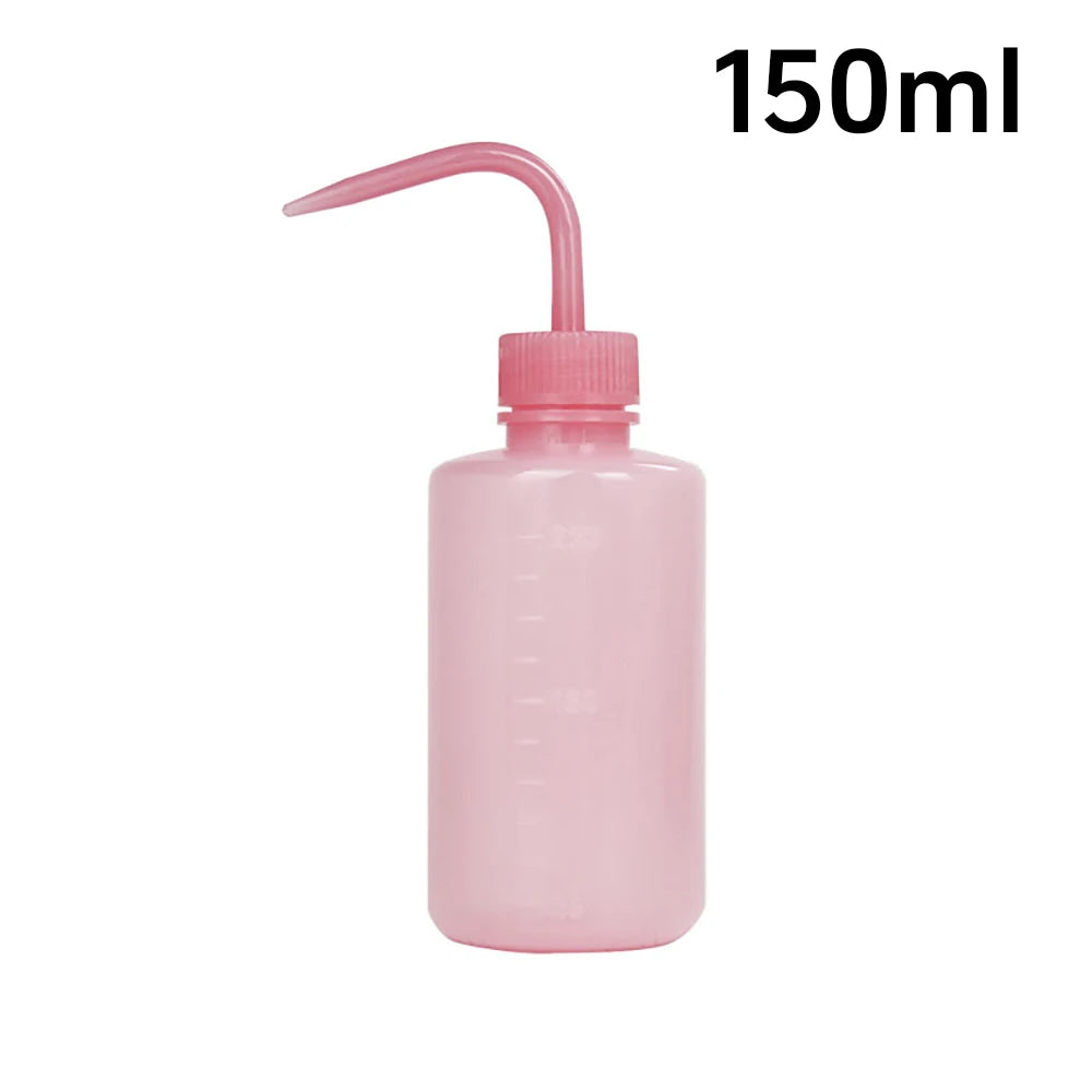 250/500/1000ml Clean False Eyelashes Elbow Pot Squeeze Bottle Washing Bottle Laboratory Measuring Bottle Supply With Scale