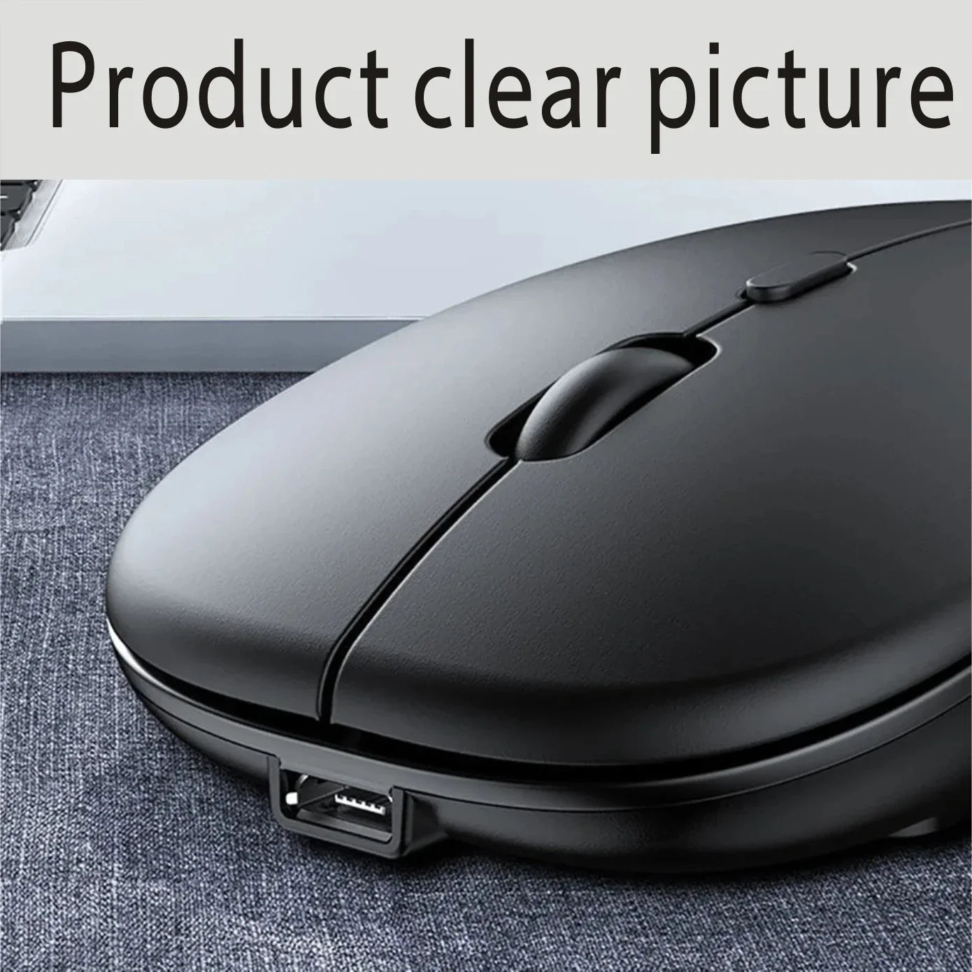 Mouse Rechargeable  Bluetooth Wireless Dual Mode 5.1 BT Silent Computer  gaming  Ergonomic Mouse for PC Laptops 2.4 USB