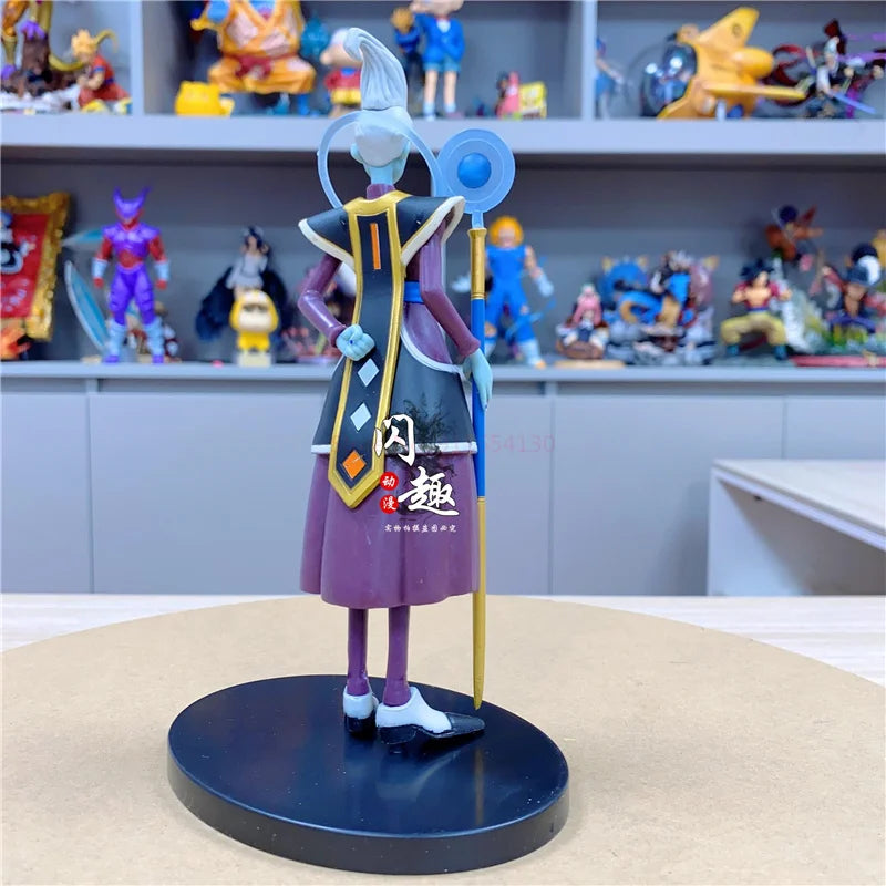 2PCS Dragon Ball Z Beerus Birusu Champa Whis Figure Super God of Destruction Pvc Figurine Collection Model Toys for Children Gif