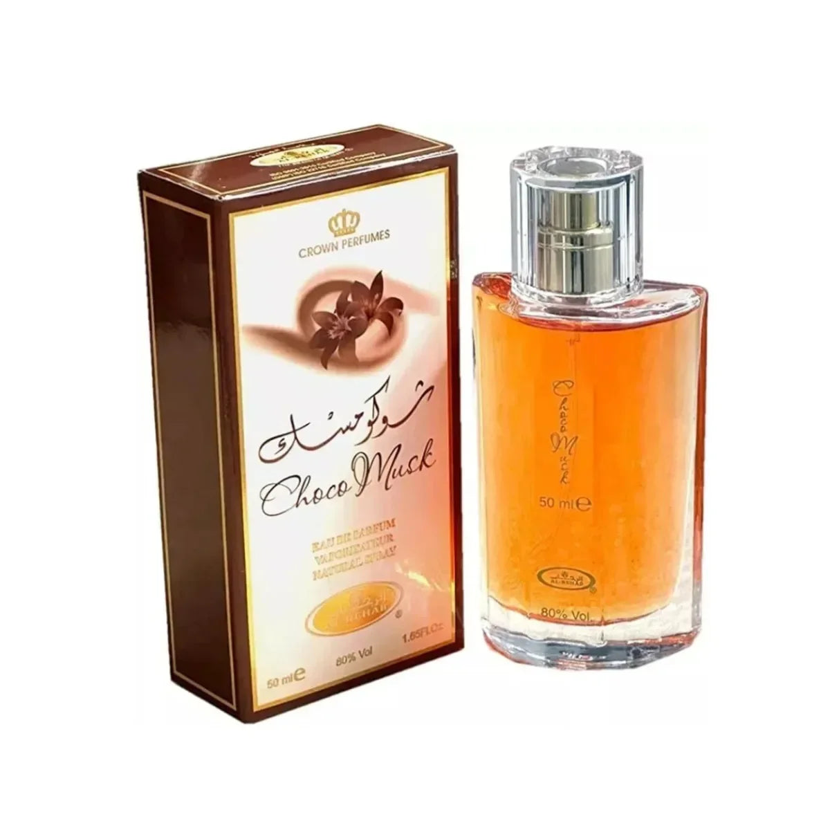 Hot Sales Al-Rehab Choco Musk Eau de Parfum Spray for Women 50ml Arabian Dubai Perfume Cologne Fragrance Luxury Crown Perfumes