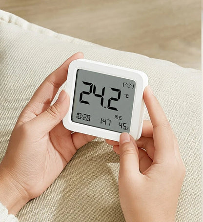 XIAOMI Mijia Smart Thermometer 3 Wireless Bluetooth LCD Thermo-Hygrometer High Precision Indoor Temperature and Humidity Sensor