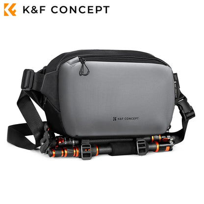 K&F Concept Alpha Camera Sling Bag 10L Photography Shoulder Bag For Canon / Nikon / Sony Cameras / DJI Mavic Drones