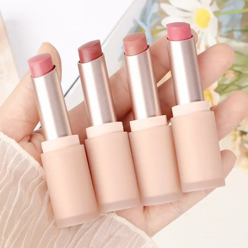 Matte Misty Lipstick 6 Colors Waterproof Non Sticky Cup Lip Stick Lasting Moisturizing Velvet Nude Lip Tint Makeup Cosmetics