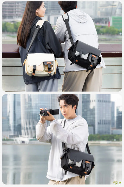 Ulanzi MS12 Messenger Bag Multi-functional Outdoor Camera Shoulder Sling Bag Video Digital Camera Photography Bag Waterproof