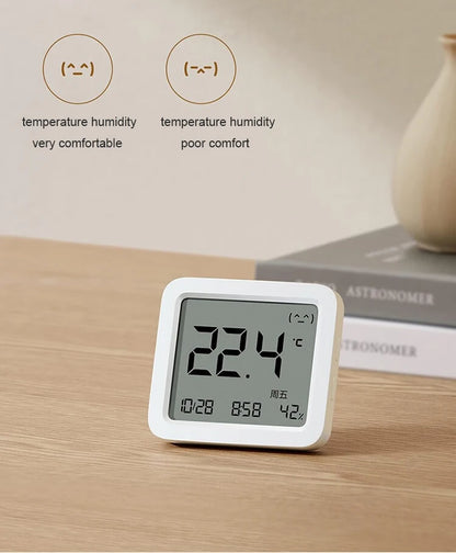 XIAOMI Mijia Smart Thermometer 3 Wireless Bluetooth LCD Thermo-Hygrometer High Precision Indoor Temperature and Humidity Sensor