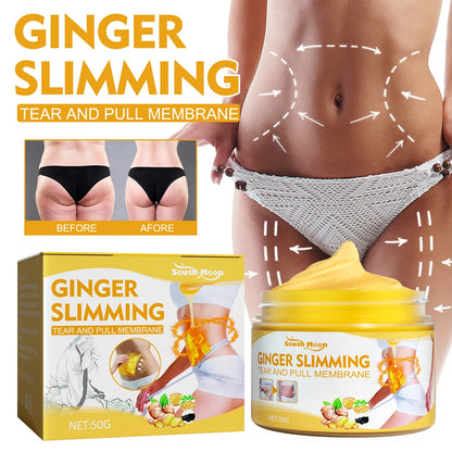 Ginger massage cream Body Slimming Fat Burner Weight Loss Products Anti Cellulite Beauty Health Abdominal Women Hot Dropshipping