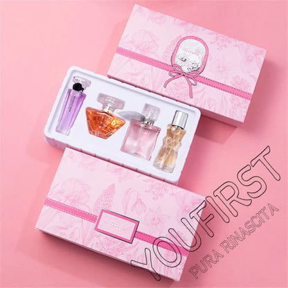 Brand 105ml Perfume Women Luxury Gift Box 4pcs Set Eau De Parfum Lasting Fragrance Perfumes Mujer Originales Floral Scent Spray