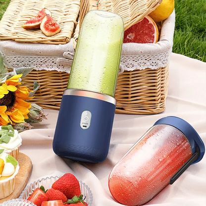 Portable 400ml Mini Electric Fruit Juicer USBCharging Lemon Orange Fruit Juicing Cup Smoothie Blender Machine kitchen appliances