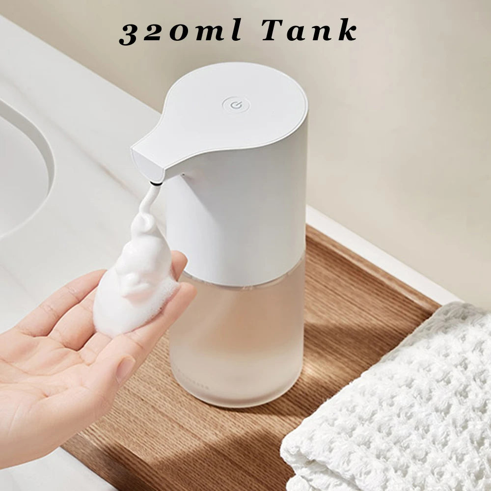 Original Xiaomi Mijia Soap dispenser 1S Bulit in Battery Type-C 320ML 400 Times Automatic Foam Hand Washer Wash Dispenser Sensor