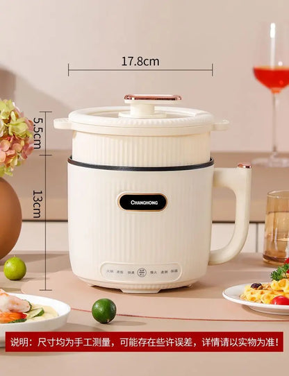 Changhong Electric Cooking Pot Dormitory Student Pot Household Small Electric Pot Multifunctional Steaming Boiling and Frying