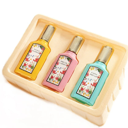 Brand Perfume Women 75ml Body Splash 3PCS Set Gift Box Pheromone Parfum Pour Femme Plant Floral Scent Exudes Feminine Charm духи