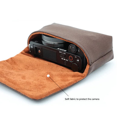 Portable Camera Storage Bag for Sony ZV1 ZVE10 WX500 WX350 RX100 Canon SX740 g7xiii g7xii g9xii Olympus TG4 TG5 Nikon W300s