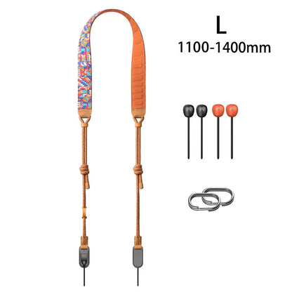 PGYTECH Camera Shoulder Strap Air Basic Version Artistic Version 950-1400mm With Quick Beads Strap Adapters For Action Camera