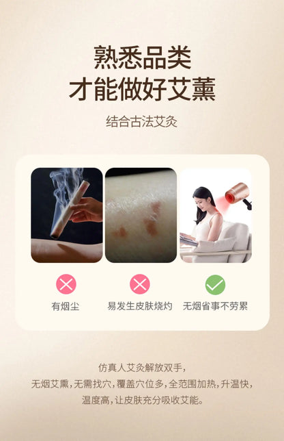 Moxibustion Fumigation Instrument Instrument Household Health Lamp Carry-on Acupuncture Moxa Boxes of Appliances