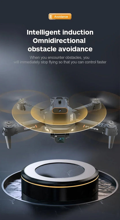 New P7 Drone HD Quadcopter Drone with Dual Camera for Anti Wind Aerial Photography 360 Obstacle Avoidance  RC Toys Gift