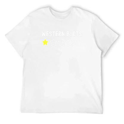 Western Blots One Star Rating - Funny Science, Funny Laboratory, Stem, Microbiology, Molecular Biology, Neuroscience, Ce T-Shirt