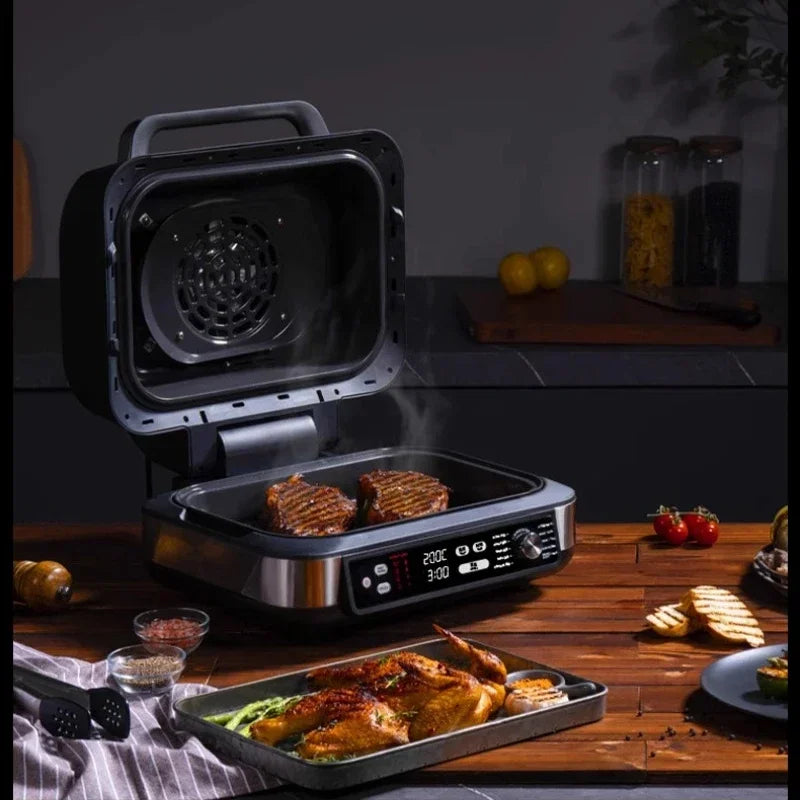 Steak Grill Machine Automatic High Temperature Oven Multi-functional Cooking Pot Kitchen Appliances Электрогриль شوايات كهربائية