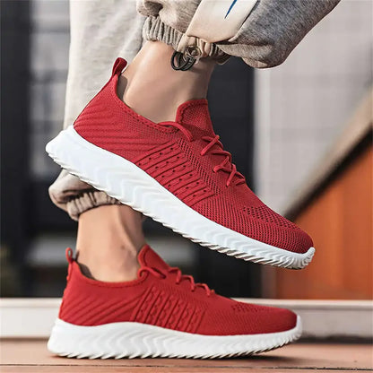 Knit Non-slip Sole Shoes Man 2024 Casual Men Summer Sneakers For Children Sports Basctt Tenids Life Suppliers The Most Sold