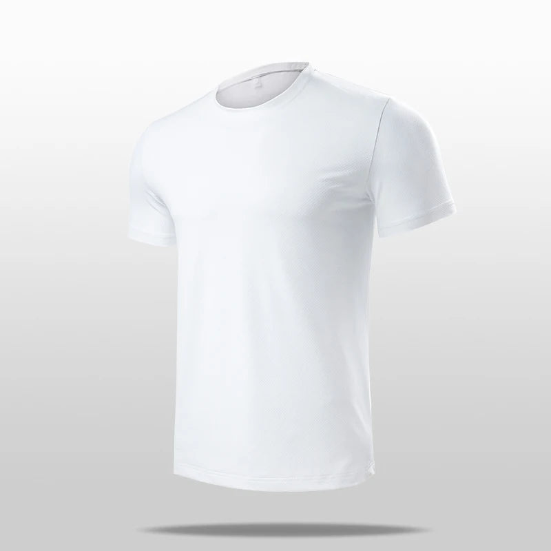 2024 Summer Sports t shirt Men/Women's Gyms Fitness Short sleeve T-shirt Male quick-dry running Workout Tees Tops Men clothing