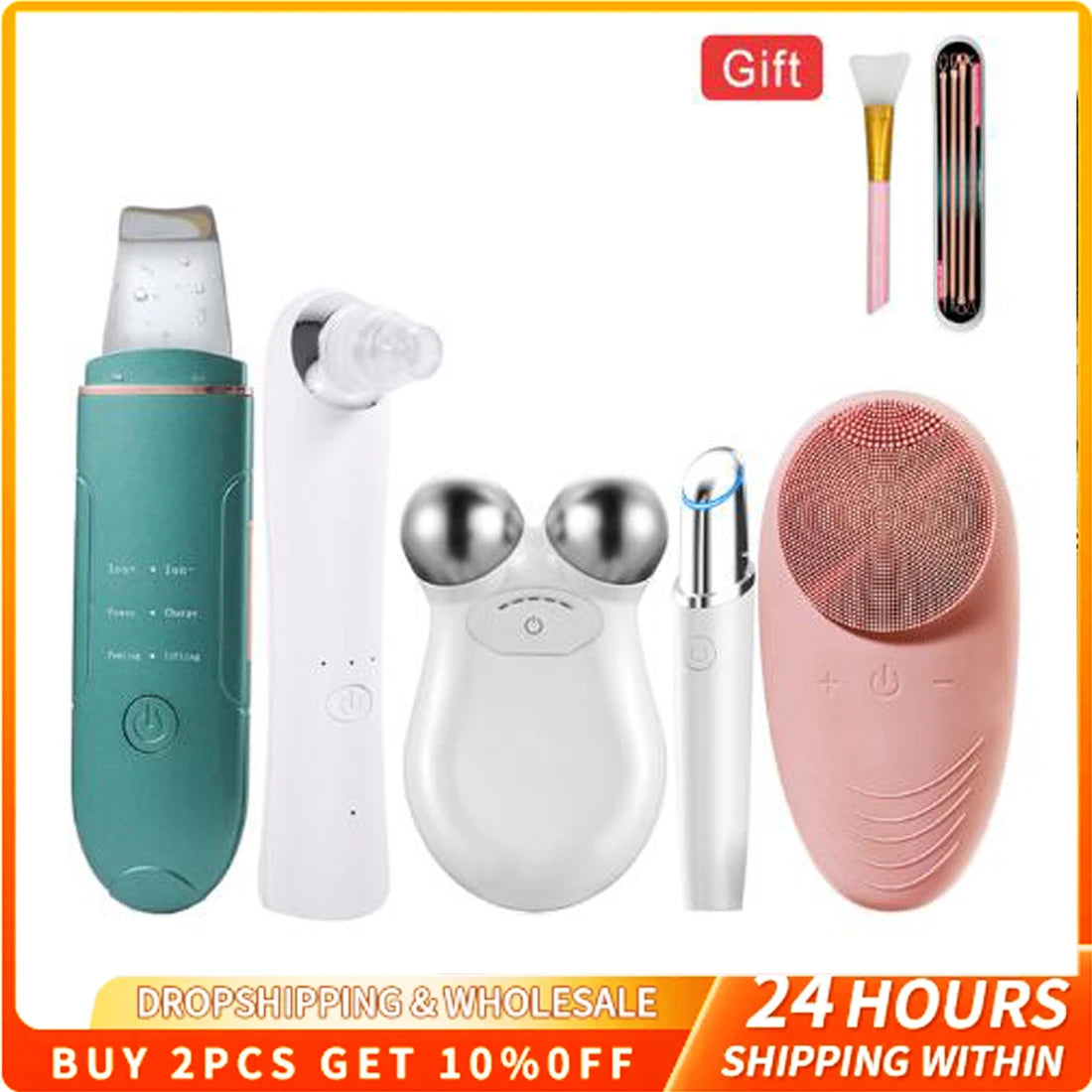 Portable USB rechargeable painless female shaver female leg and armpit hair shaver electric ladies shaving trimmer for women.